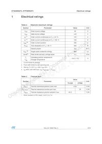 STP200N4F3 Datasheet Page 3