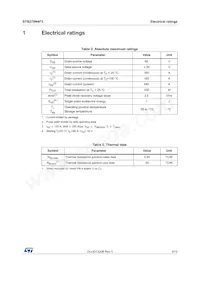STP270N4F3 Datasheet Page 3