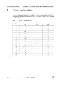 STP4N62K3 Datasheet Page 10