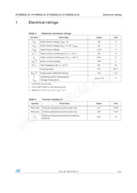STP60N3LH5 Datasheet Page 3