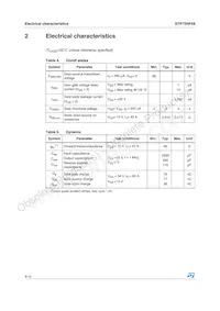 STP75NF68 Datasheet Page 4