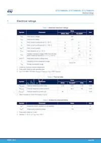STP7NM60N Datasheet Page 2