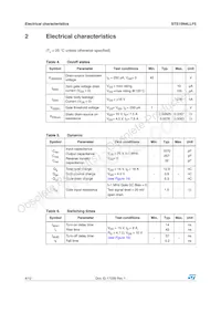 STS15N4LLF5 Datasheet Page 4