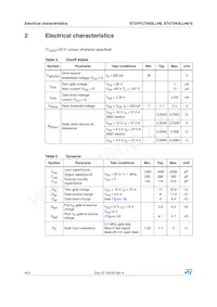 STU75N3LLH6-S Datasheet Pagina 4