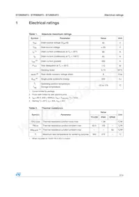 STU95N4F3 Datasheet Page 3