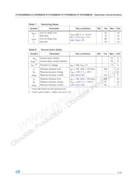 STW20NM65N Datasheet Page 5