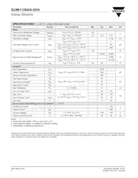 SUM110N04-05H-E3 Datasheet Page 2