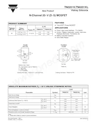 TN0201K-T1-E3 Datasheet Copertura