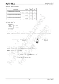 TPCA8009-H(TE12L Datenblatt Seite 2