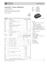 VMO150-01P1 Datasheet Cover