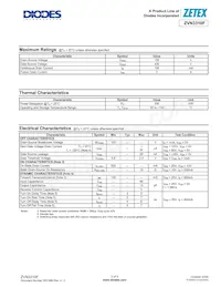 ZVN3310FTC Datasheet Page 2