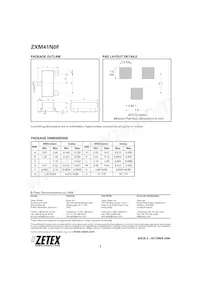 ZXM41N10FTC Datasheet Pagina 2