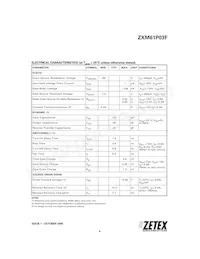 ZXM61P03FTC數據表 頁面 4