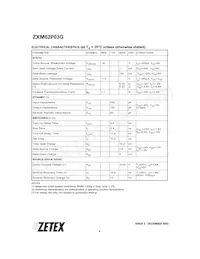 ZXM62P03GTA Datasheet Page 4