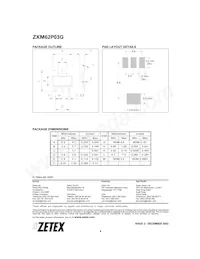 ZXM62P03GTA數據表 頁面 8