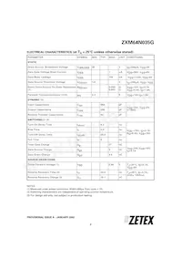 ZXM64N035GTA Datasheet Pagina 3