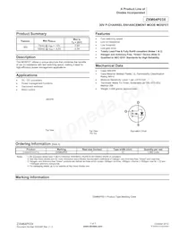 ZXM64P03XTC Datasheet Copertura