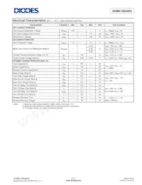 ZXMN10B08E6TC Datasheet Page 3