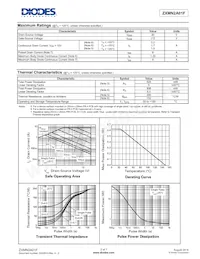 ZXMN2A01FTC Datasheet Pagina 2