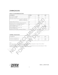 ZXMN2A02X8TC Datenblatt Seite 2