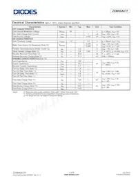 ZXMN6A07FTC Datasheet Page 4