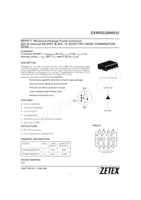 ZXMNS3BM832TA Datenblatt Cover