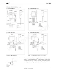 2SK3480-AZ Datasheet Page 9