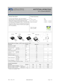 AOB270AL Datasheet Copertura