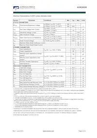 AOK29S50L Datasheet Page 2