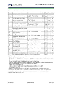 AOT11S65L Datasheet Page 2