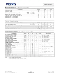 DMG10N60SCT Datasheet Page 2