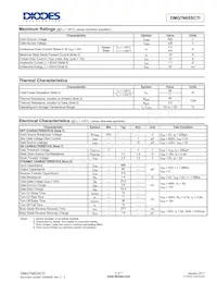 DMG7N65SCTI Datasheet Page 2