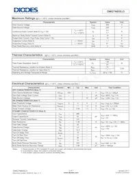 DMG7N65SJ3 Datasheet Page 2