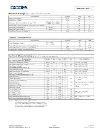 DMN80H2D0SCTI Datasheet Page 2