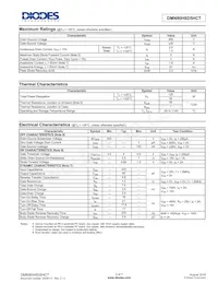 DMN90H8D5HCT Datasheet Page 2
