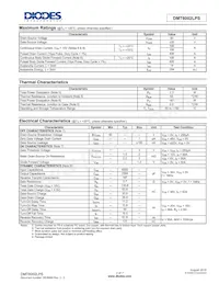 DMT6002LPS-13 Datasheet Page 2