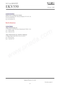 EKV550 Datasheet Pagina 8
