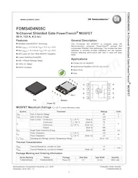 FDMS4D4N08C Datenblatt Seite 2