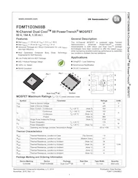 FDMT1D3N08B Datasheet Page 2