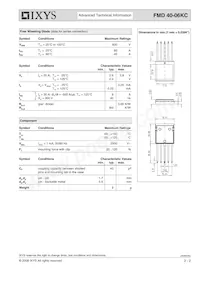 FMD40-06KC Datasheet Page 2