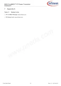 IPS80R2K0P7AKMA1 Datasheet Page 12