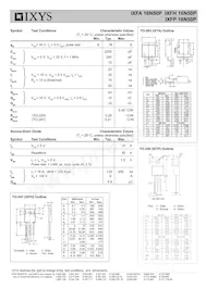 IXFA16N50P Datasheet Page 2