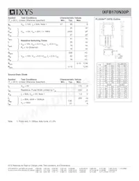 IXFB170N30P Datenblatt Seite 2