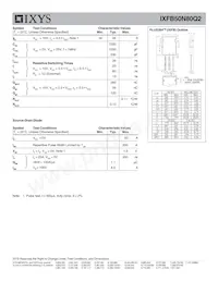 IXFB50N80Q2 Datasheet Pagina 2