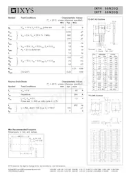 IXFH66N20Q Datasheet Page 2