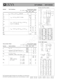 IXFH8N80 Datasheet Pagina 2