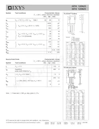 IXFK120N25 Datasheet Page 2