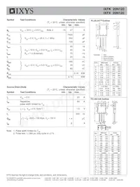 IXFK20N120 Datasheet Page 2