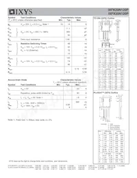 IXFK20N120P Datasheet Page 2