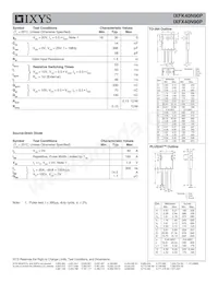 IXFK40N90P Datasheet Page 2